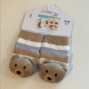Cuddl Duds Baby Rattle Socks